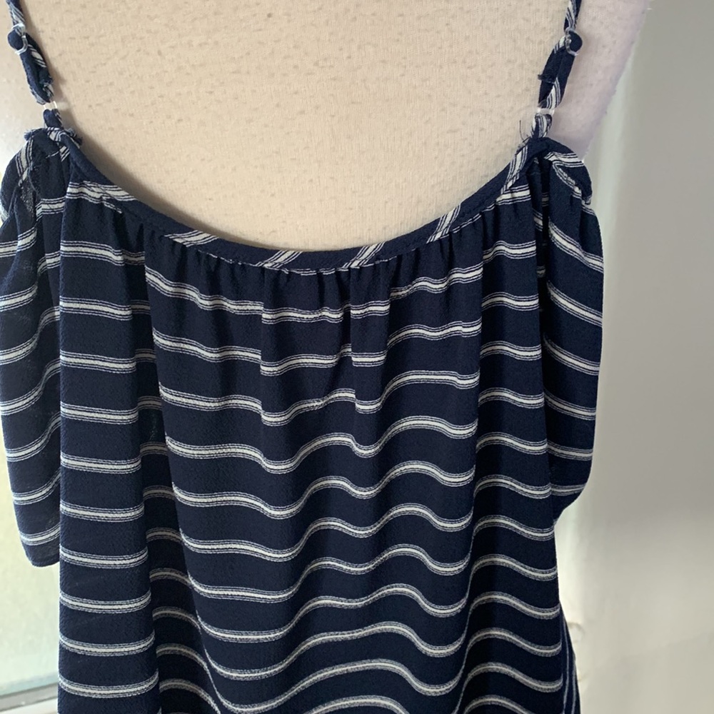 Veronica M Cold Shoulder Flutter Sleeve Top - image 7